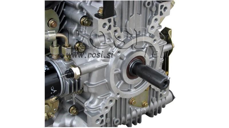 moteur diesel 870cc-15.2kW-3,600 RPM-V-E-KW25.4 (1 pouce)x78.8-démarrage électrique