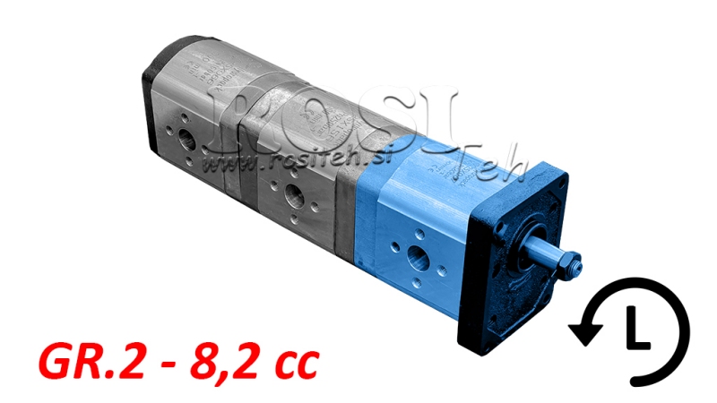 HIDRAVLIČNA ČRPALKA 20A8,2X067 FRONT GR.2 8,2 CC LEVA