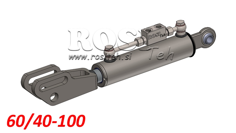 2TON. HYDRAULISK TOPPLENKE POINT 60/40-100 (450MM-550MM)