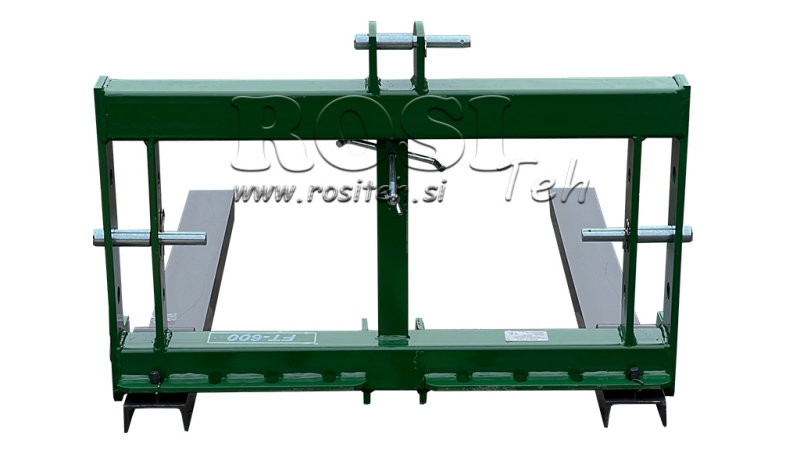 TRAKTOROVÉ TROJBODOVÉ PALETOVÉ VIDLICE 600kg