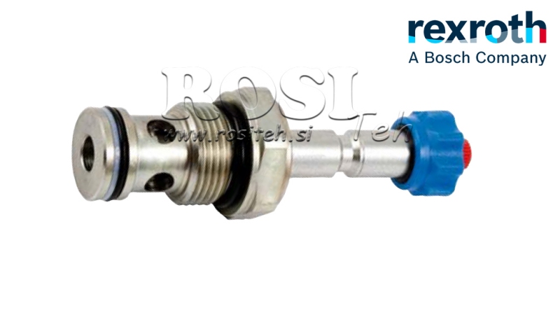 HYD. SULJETTU ELEKTROMAGNETTINEN KONTROLLERI 2-SUUNTAISELLE VENTTIILILLE REXROTH 1/2 70-LIT