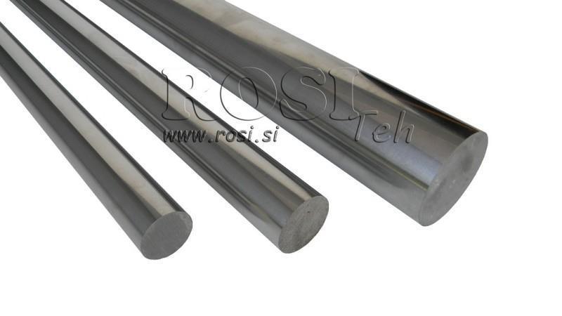 CHROME PLATED ROD FOR CYLINDER 35mm - 1000mm