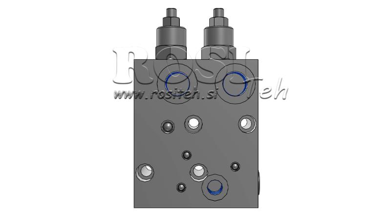 HYDRAULIC BRAKE VALVE FOR HYDRAULIC MOTOR KPBR-250/1/D