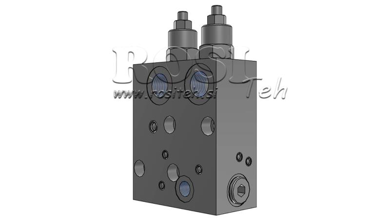 HYDRAULIC BRAKE VALVE FOR HYDRAULIC MOTOR KPBR-250/1/D