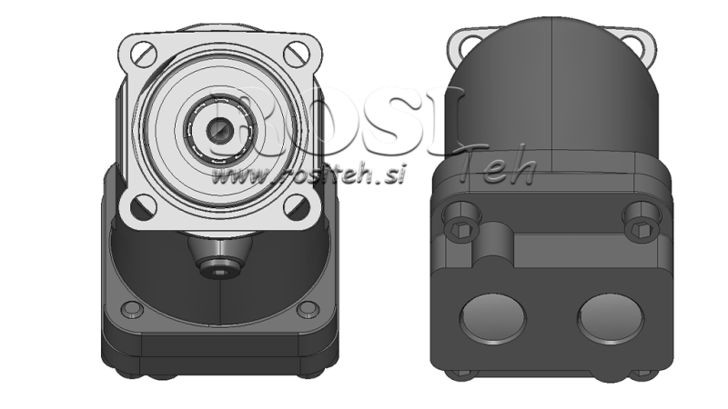 PIESTOVÝ HYDRAULICKÝ MOTOR 80cc - 440Nm