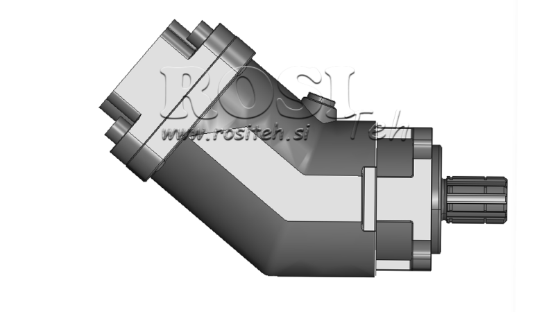 MOTEUR HYDRAULIQUE À PISTON 40CC - 228NM