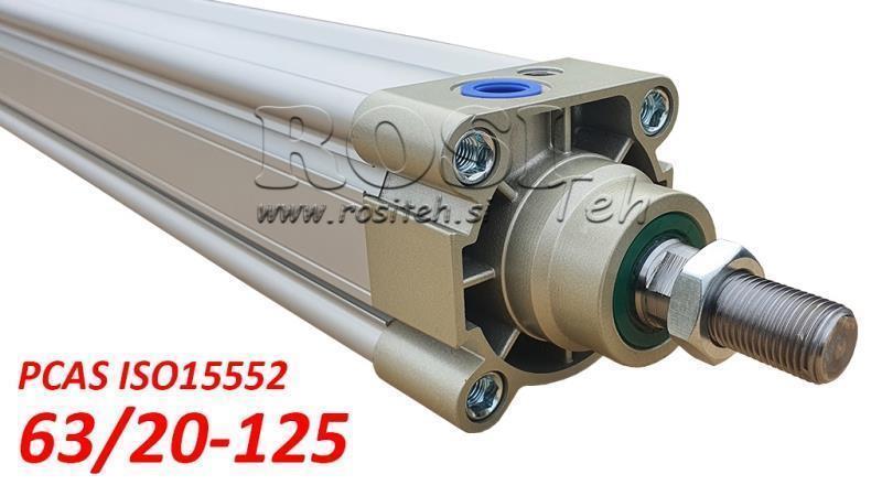 PNEUMATIC CYLINDER PCAS 63/20-125 BE ISO15552