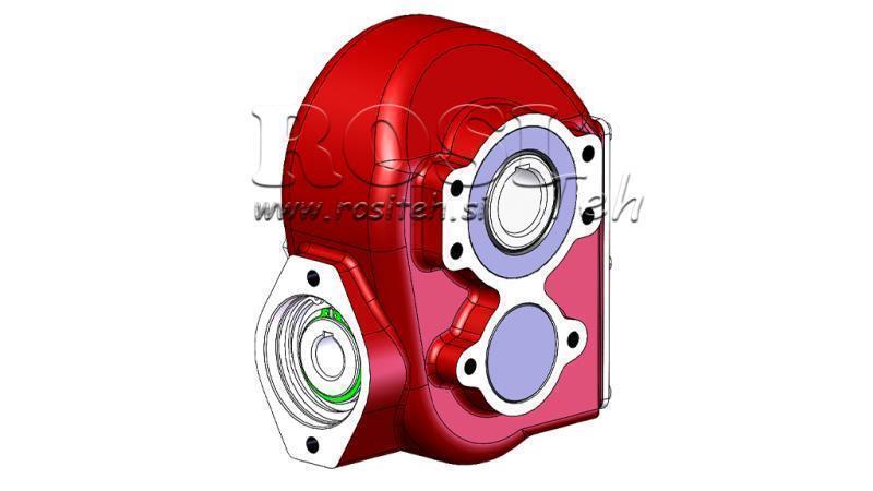 VÄXELLÅDA - VÄXELLÅDA RT160 FÖR HYDRAULISK MOTOR MP/MR FÖRHÅLLANDE 8.4:1