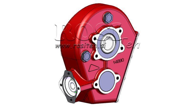 ÜBERSETZUNGSGETRIEBE - REDUKTOR RT250 FÜR HYDROMOTOR MP/MR/MS verhältnis 21,1:1