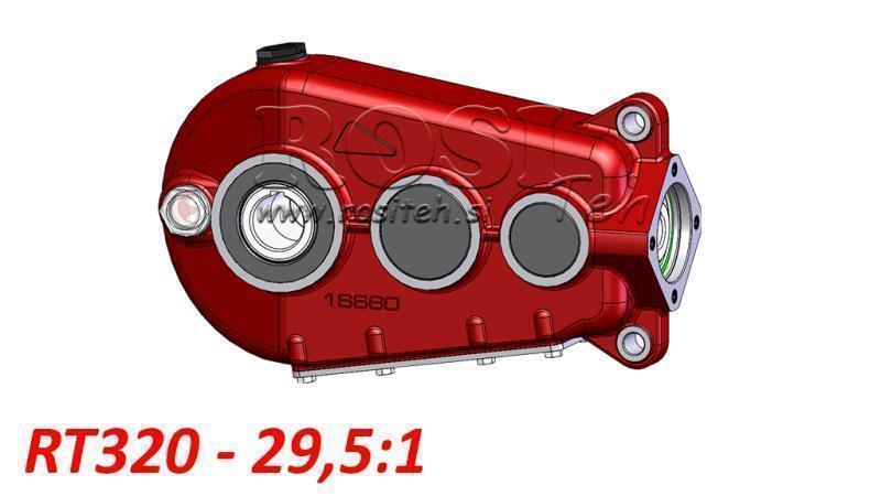 ÜBERSETZUNGSGETRIEBE - REDUKTOR RT320 FÜR HYDROMOTOR MP/MR/MS verhältnis 29,5:1