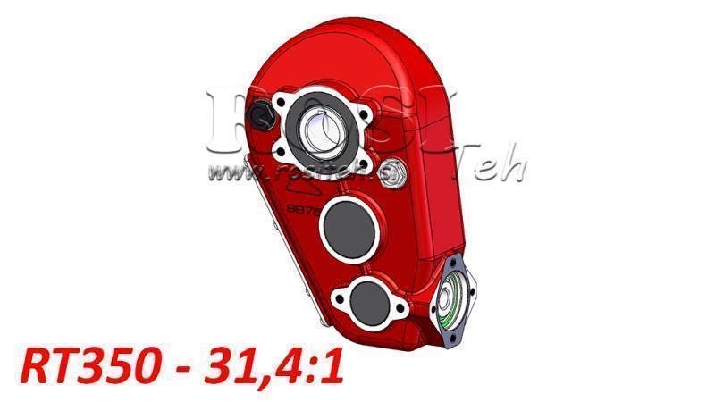 ÜBERSETZUNGSGETRIEBE - REDUKTOR RT350 FÜR HYDROMOTOR MP/MR/MS verhältnis 31,4:1