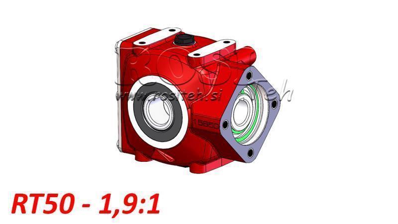 ÜBERSETZUNGSGETRIEBE - REDUKTOR RT50 FÜR HYDROMOTOR MP/MR/MS verhältnis 1,9:1