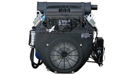 benzinmotor 614cc-14.9kW-3.600 RPM-E-KW25.4x72-elektrisk start