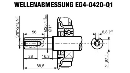 benzínový motor EG4-420cc-9.6kW-13.1HP-3,600 RPM-E-KW25.4x88.5-elektrický štart