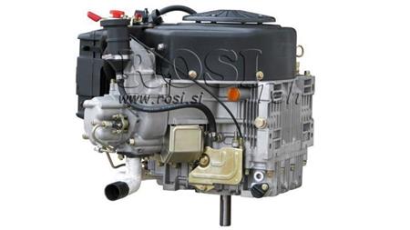 moteur diesel 870cc-15.2kW-3,600 RPM-V-E-KW25.4 (1 pouce)x78.8-démarrage électrique