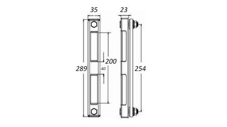 LÄMPÖMITTAUSASTEIKKO PIDENNETTY M12 - 254mm