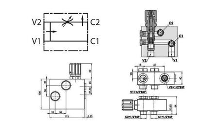 HYDRAULISK PRIORITETSVÄRDE FÖR HYDROMOTOR MP-MR-MH