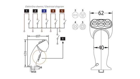 FJERNKONTROLLHÅNDTAK ROSI JOYSTICK - 2 KNAPPEKONTROLL