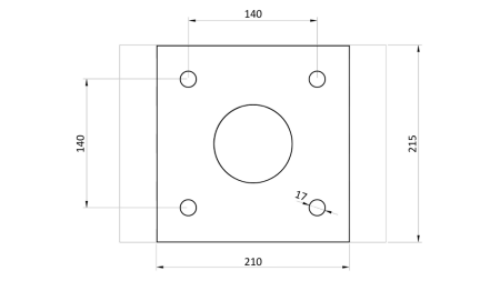 GRAPPLES FOR ROCKS BSG 300 TG 500 kg - 875 mm