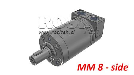 HYDRAULISK MOTOR MM 8 -SIDAN