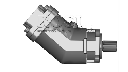 KOLBEN HYDRAULIKMOTOR 50cc - 280Nm