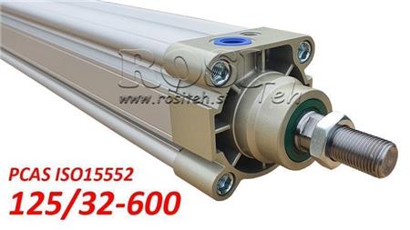 PNEUMATIC CYLINDER PCAS 125/32-600 BE ISO15552