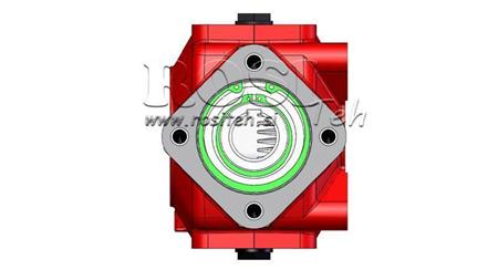 ÜBERSETZUNGSGETRIEBE - REDUKTOR RT50 FÜR HYDROMOTOR MP/MR/MS verhältnis 1,9:1