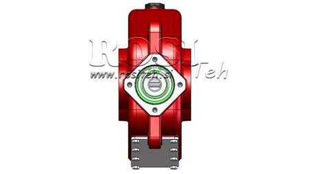 RIDUTTORE - MOLTIPLICATORE RT520 PER MOTORE IDRAULICO MP/MR/MS relazioni 43,6:1