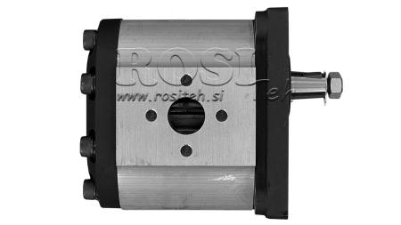 HYDRAULISK PUMP GR.3 34 CC HÖGER - FLANGAR