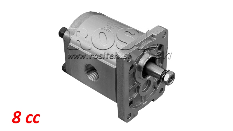 HYDRAULIC PUMP GR.2 8 CC RIGHT - THREAD